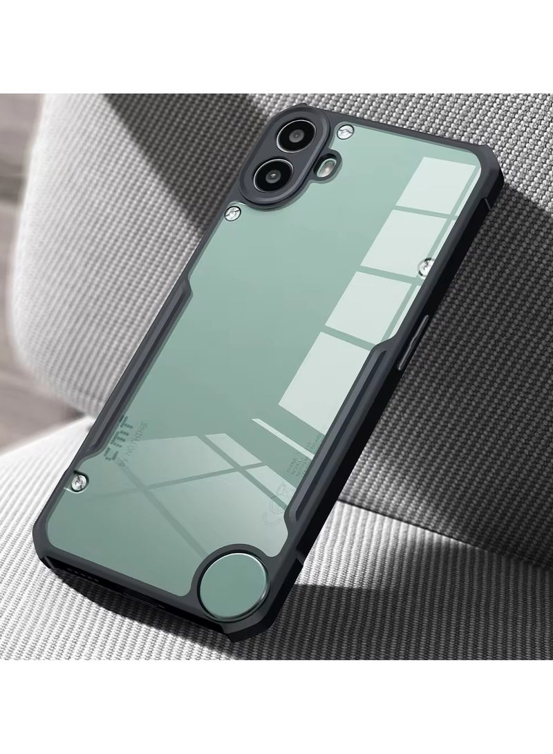 For Nothing CMF Phone 1 Cover, Camera Lens Protection Case, TPU Shockproof Bumper Mobile Phone Back Cover, Anti-Yellowing Slim Fit Protective Casing - Image 5